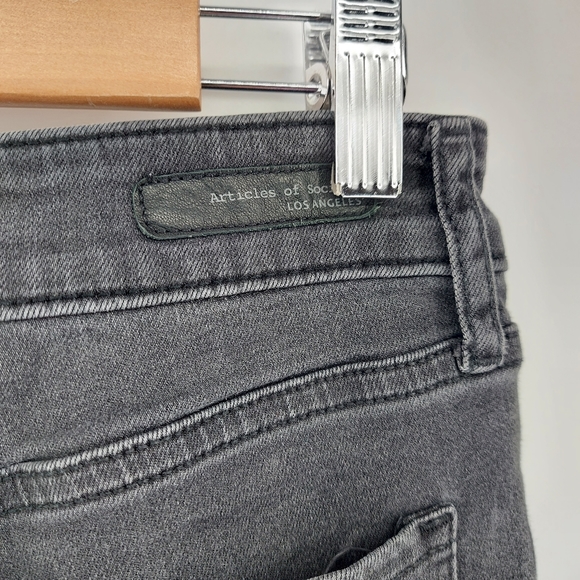 Articles of Society Black Hilary High Rise with raw hem - Picture 7 of 9